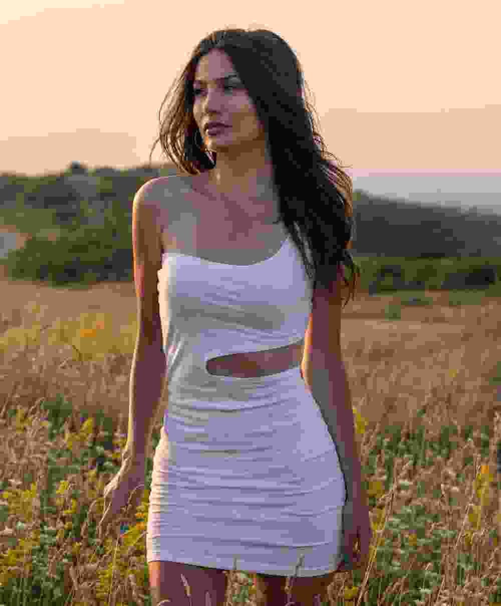 Off Shoulder Mini Dress - Image 5