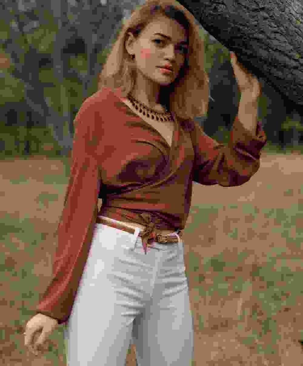 Full Sleeve Solid Top - Image 4
