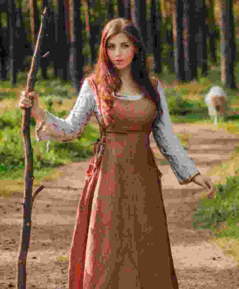 Knee Length Long Dress - Image 5
