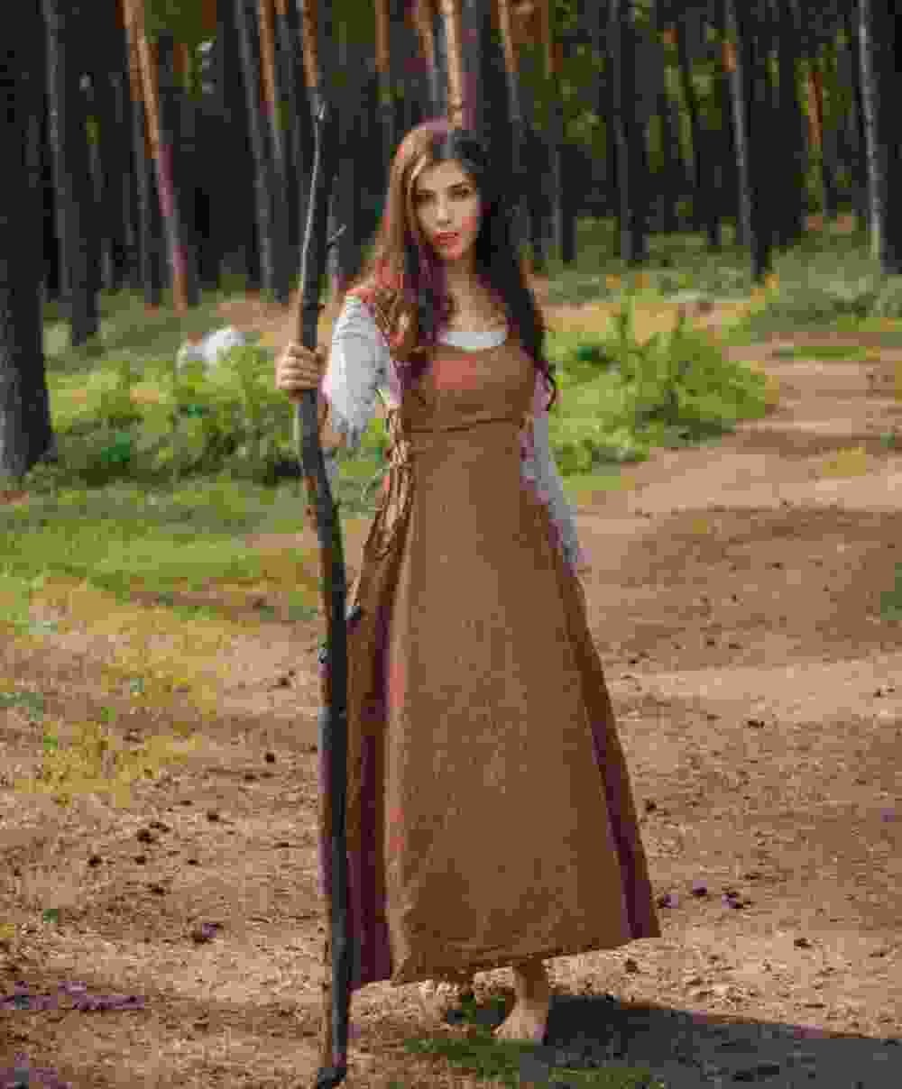 Knee Length Long Dress - Image 2