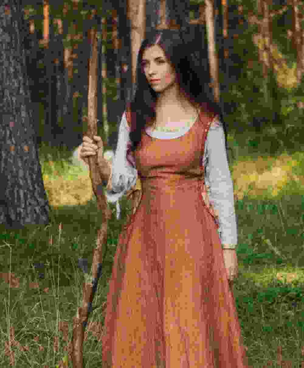 Knee Length Long Dress - Image 4