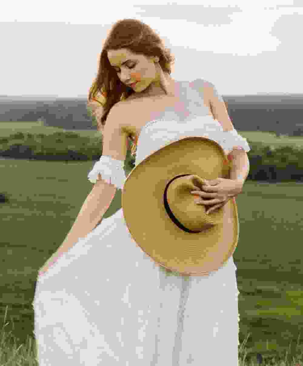 A Line Wedding Gown - Image 5