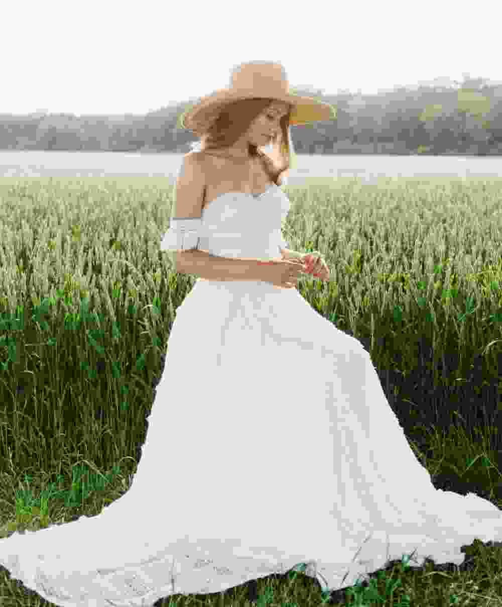 A Line Wedding Gown - Image 3