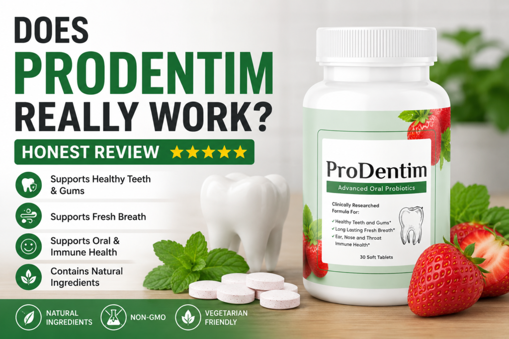 Does Prodentim Really Work? Honest review of ingredients, benefits, and side effects.